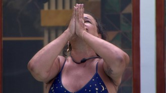 Solange Couto faz oração e se emociona no BBB 26