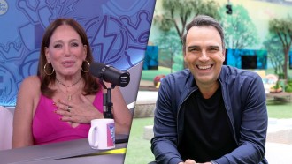 Susana Vieira elogia Tadeu Schmidt durante Mesacast do BBB 24