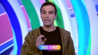Tadeu fala com a casa do BBB22 pela primeira vez