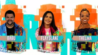 Enquete BBB: Thelma, Flay e Babu estão no paredão. Vote em quem deve sair!