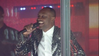 Thiaguinho se apresenta em festa no BBB 22