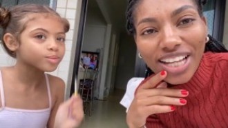 Tina Calamba compartilha registro raro de rotina com as filhas após BBB 23