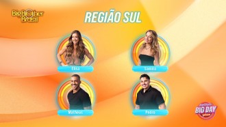 Votação Casa de Vidro Sul: quem deve entrar no BBB 26?