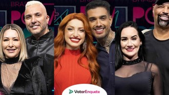 Enquete Power Couple: qual casal deve sair na quinta-feira (19/5)