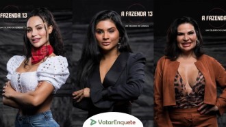 Enquete Tá Na Roça A Fazenda 13: Aline x Mileide x Solange Quem Fica?
