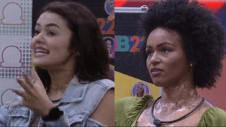 Eslovênia e Natália se desentendem durante Jogo da Discórdia no BBB 22: 