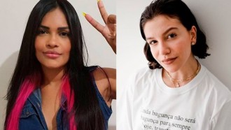 BBB20 -Eliminada Flayslane se emociona com convite de Priscilla Alcântara  para cantar com ela