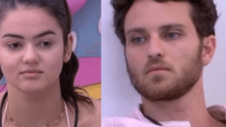 BBB22: Eslô tenta aconselhar Lucas, mas leva invertida