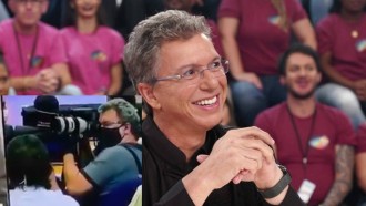 Durante coletiva de demissão de Nelson Teich Boninho descobre sósia 