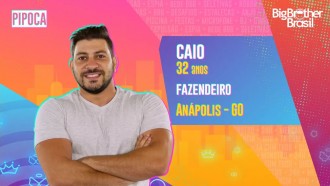 Caio é participante do BBB21; conheça!