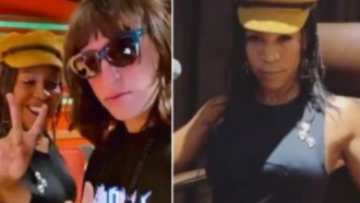 Karol Conká posa com produtor musical em estúdio: ‘Criando hinos’