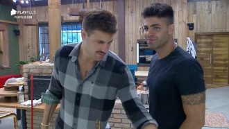 Guilherme e Netto debocham do porre de Lucas: 'Tava bem louco'