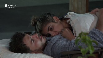 Hari Almeida discute intimidade com Lucas Viana: 'Tem povo vendo'