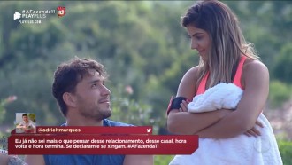 Hari se nega a beijar Lucas e o casal discute