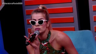 Maratona Rede BBB! Jaqueline para Ana Paula: 'Você fala demais e sem pensar'