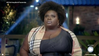 Jojo Todynho é a primeira peoa a ser salva da roça:'Minha pressão até caiu'