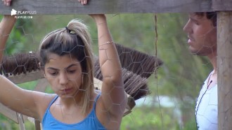 Lucas diz pra Hari que eles ainda vão namorar e peoa discorda