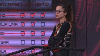Paula é a terceira a deixar a Prova de Imunidade