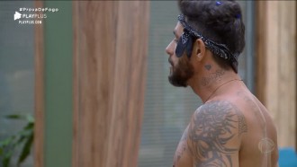 Prova de Fogo coloca Diego em rota de colisão com Lucas e Hari