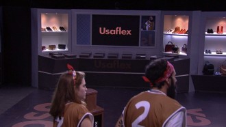 Prova do Líder Sapato Perfeito: Caruso pega a bola dourada e elimina o time preto