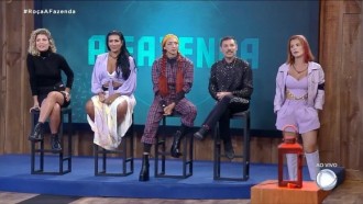 8ª roça de A Fazenda tem 5 peões: Babi, Ruivinha, Alex, Morango e Deborah