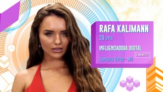 Rafa Kalimann é participante do BBB20; conheça!