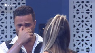 Rodrigo se emociona com o reality: 'Estou chorando porque vai acabar'