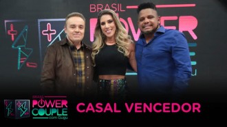 Tati e Marcelo vencem o 'Power Couple Brasil 3'