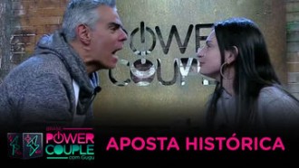 Tatí faz a maior aposta da história do Power Couple em Nizo