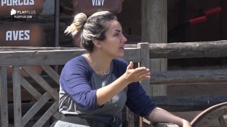 Thayse chora após briga com Phavanello: 'Cara bruto e grosso'