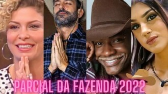 Última roça - Parcial da Fazenda 2022 já aponta os finalistas da edição