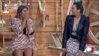 Veja a reação de Hari ao saber que permanece em ‘A Fazenda’