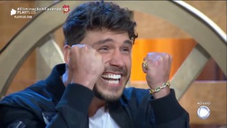 Veja a reação de Lucas Viana ao saber que é um dos finalistas