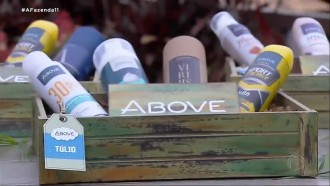 Veja como foi a surpresa da Above para os peões de A Fazenda