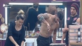 Veja como foi o almoço dos peões desta segunda-feira (18)