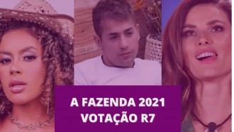 Votação R7: votar para eliminar Tiago, Sthe ou Day da Fazenda 2021