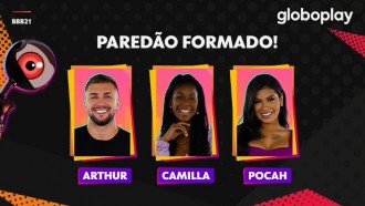 Enquete BBB 21 | Pocah, Arthur ou Camilla: Quem você quer que saia?