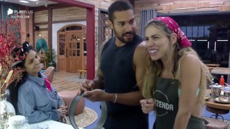 Erika e Bil fazem bolo de fubá - A Fazenda 13