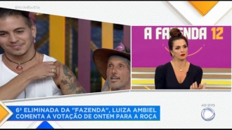 Luiza Ambiel comenta votação para a Roça
