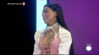 Mirella vota em Mateus - A Fazenda 12