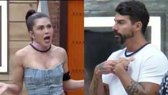 Nadja e Radamés armam barraco: 