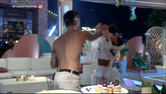 Peões têm pós-festa animado - A Fazenda 12