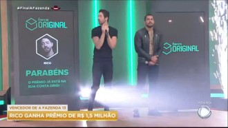 Rico é o grande vencedor de A Fazenda 13