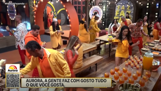 Aurora prepara banquete recheado de diversão