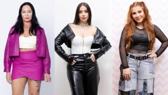 Sandra, Vic e Giulia disputam a Prova da Virada