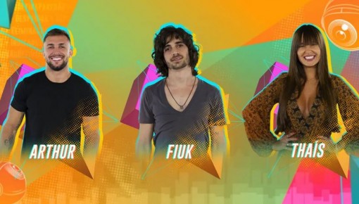 BBB 21 | Thaís, Fiuk e Arthur formam o paredão desta semana