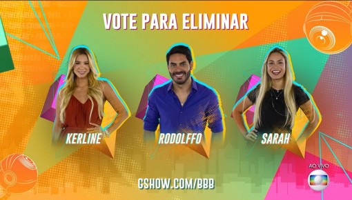BBB21: veja como votar no paredão de Sarah, Kerline e Rodolffo