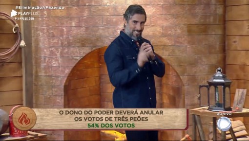 Chama Vermelha vai anular o voto de três peões na próxima Roça