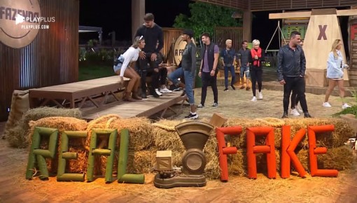 Em atividade, peões precisam dizer quem é real e quem é fake