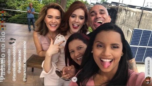 Em dia de turista no Rio, Gleici conhece Pão de Açúcar com a família Lima